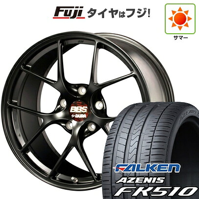 【新品国産車用5穴114.3】 夏タイヤ ホイール4本セット 215/35R19 ファルケン アゼニス FK510 BBS JAPAN RI-D 8.5J 19インチ(送料無料)