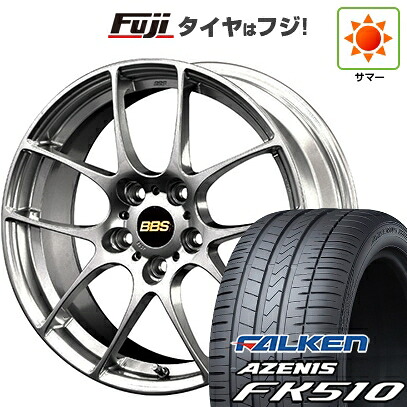 【新品国産車用5穴114.3】 夏タイヤ ホイール4本セット 235/60R18 ファルケン アゼニス FK510 SUV BBS JAPAN RF 8J 18インチ(送料無料)