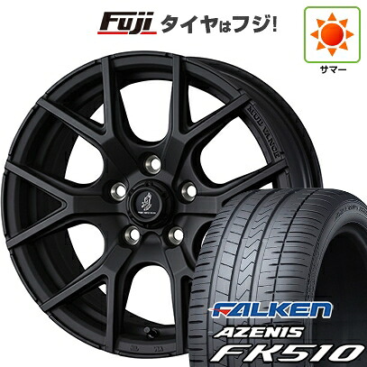 【新品国産車用5穴114.3】 夏タイヤ ホイール4本セット 235/60R18 ファルケン アゼニス FK510 SUV WEDS ウェッズアドベンチャー マッドヴァンス SD 7.5J 18インチ(送料無料)