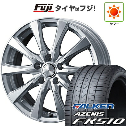 【新品国産車用5穴114.3】 夏タイヤ ホイール4本セット 235/60R18 ファルケン アゼニス FK510 SUV WEDS ウェッズ ジョーカー スピリッツ 8J 18インチ(送料無料)