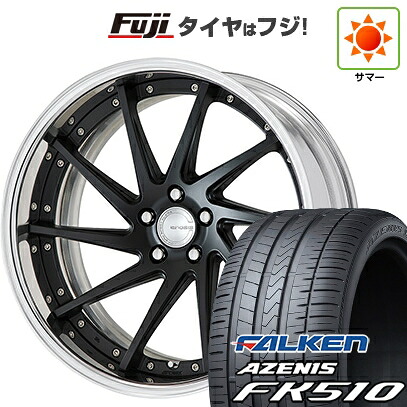 【新品国産車用5穴114.3】 夏タイヤ ホイール4本セット 215/35R19 ファルケン アゼニス FK510 WORK ワーク グノーシスCV CVS 8.5J 19インチ(送料無料)