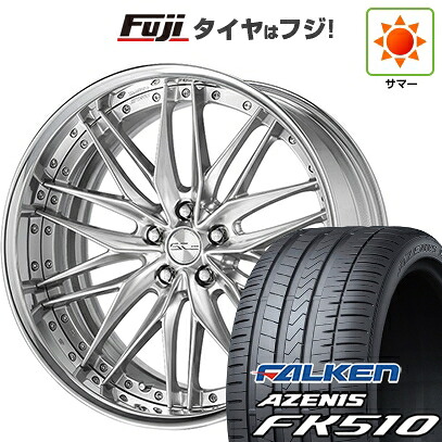 【新品国産車用5穴114.3】 夏タイヤ ホイール4本セット 215/35R19 ファルケン アゼニス FK510 WORK ワーク シュヴァート クヴェルII 8J 19インチ(送料無料)｜フジコーポレーション