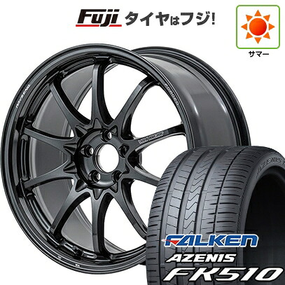 【新品国産車用5穴114.3】 夏タイヤ ホイール4本セット 215/35R19 ファルケン アゼニス FK510 RAYS レイズ ボルクレーシング CE28N-plus 8J 19インチ(送料無料)｜フジコーポレーション