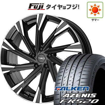 【新品国産車用5穴114.3】 夏タイヤ ホイール4本セット 245/45R20 ファルケン アゼニス FK520L TRD TF X-LIMITED 7.5J 20インチ(送料無料)