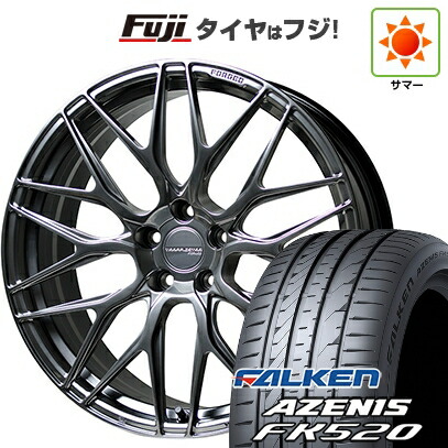 【新品国産車用5穴114.3】 夏タイヤ ホイール4本セット 245/35R20 ファルケン アゼニス FK520L ホットスタッフ トラフィックスターフォージド TSF-01 8.5J 20インチ(送料無料)