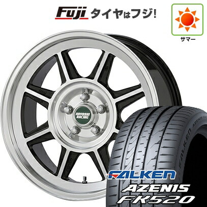【新品国産車用5穴114.3】 夏タイヤ ホイール4本セット 225/35R19 ファルケン アゼニス FK520L ハヤシレーシング ハヤシストリート タイプSTL 8.5J 19インチ(送料無料)