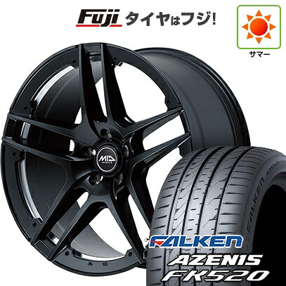 【新品国産車用5穴114.3】 夏タイヤ ホイール4本セット 235/55R19 ファルケン アゼニス FK520L MID WHEELS MID EXCLUSIVE MTW TW025 7.5J 19インチ(送料無料)