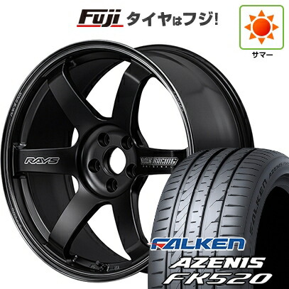 【新品国産車用5穴100】 夏タイヤ ホイール4本セット 225/55R18 ファルケン アゼニス FK520L RAYS レイズ ボルクレーシング TE37 サーガ S-plus Black Shadow 8J 18インチ(送料無料)｜フジコーポレーション