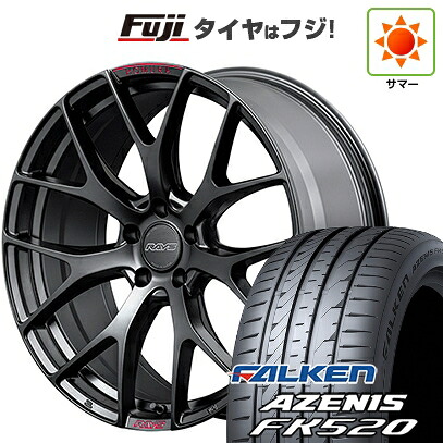 【新品国産車用5穴114.3】 夏タイヤ ホイール4本セット 225/45R19 ファルケン アゼニス FK520L RAYS レイズ ホムラ 2X7FT SPORT EDITION 7J 19インチ(送料無料)