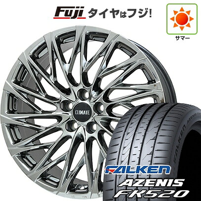 【新品国産車用5穴114.3】 夏タイヤ ホイール4本セット 245/45R19 ファルケン アゼニス FK520L クライメイト 鳳凰(HOUOH) 7.5J 19インチ(送料無料)|フジコーポレーション