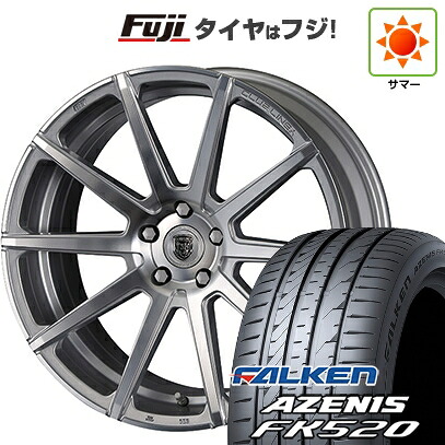 【新品国産車用5穴114.3】 夏タイヤ ホイール4本セット 225/40R18 ファルケン アゼニス FK520L クリムソン クラブリネア マルディーニ FF 8J 18インチ(送料無料)