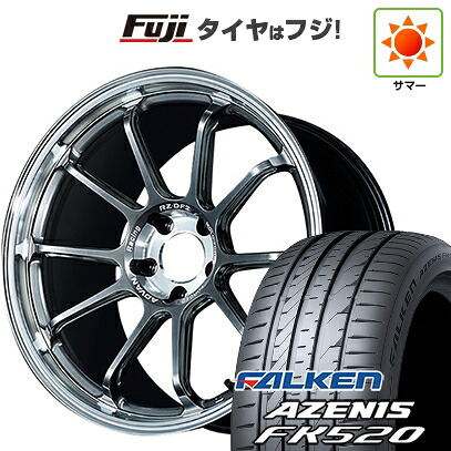 【新品国産車用5穴100】 夏タイヤ ホイール4本セット 225/40R19 ファルケン アゼニス FK520L ヨコハマ アドバンレーシング RZ-DF2 8.5J 19インチ(送料無料)