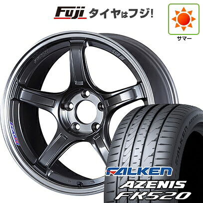 【新品国産車用5穴114.3】 夏タイヤ ホイール4本セット 235/50R18 ファルケン アゼニス FK520L SSR GT GTX03 7.5J 18インチ(送料無料)