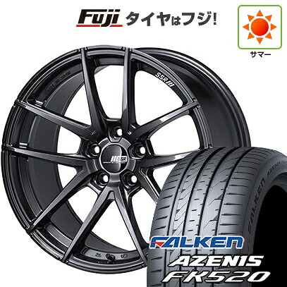 【新品国産車用5穴114.3】 夏タイヤ ホイール4本セット 245/40R19 ファルケン アゼニス FK520L SSR ライナー タイプ10モノブロック 9.5J 19インチ(送料無料)