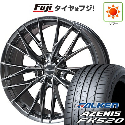 【新品国産車用5穴114.3】 夏タイヤ ホイール4本セット 225/45R18 ファルケン アゼニス FK520L WORK ワーク シュヴァート ブルネン LX 7.5J 18インチ(送料無料)