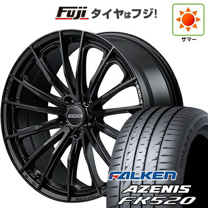 【新品国産車用5穴114.3】 夏タイヤ ホイール4本セット 225/40R19 ファルケン アゼニス FK520L RAYS レイズ ベルサス ヴォウジェ SE 7.5J 19インチ(送料無料)|フジコーポレーション