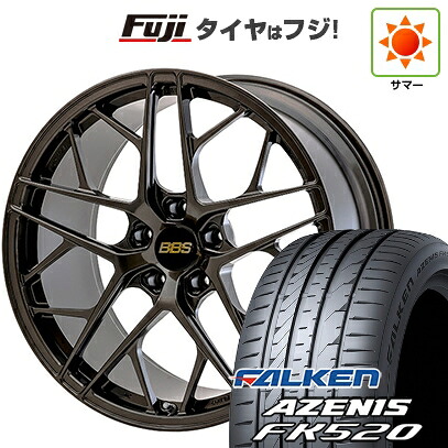 【新品国産車用5穴114.3】 夏タイヤ ホイール4本セット 245/35R21 ファルケン アゼニス FK520L BBS JAPAN FL 8.5J 21インチ(送料無料)