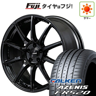 【新品国産車用5穴114.3】 夏タイヤ ホイール4本セット 235/55R18 ファルケン アゼニス FK520L RAYS レイズ グラムライツ 57TR 7.5J 18インチ(送料無料) 123,100円