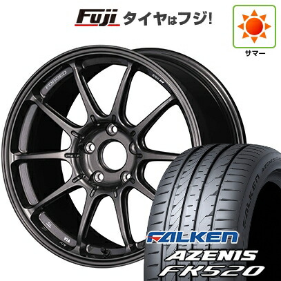 【新品国産車用5穴114.3】 夏タイヤ ホイール4本セット 245/35R19 ファルケン アゼニス FK520L SSR GT GTX01 FORGED 9.5J 19インチ(送料無料)