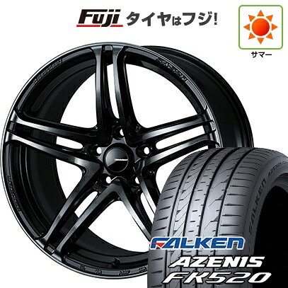 【新品国産車用5穴114.3】 夏タイヤ ホイール4本セット 235/55R18 ファルケン アゼニス FK520L WEDS ウェッズスポーツ SA-52R 7.5J 18インチ(送料無料)|フジコーポレーション