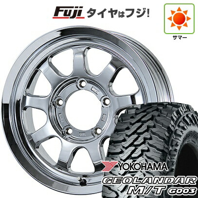 【新品】ジムニー 夏タイヤ ホイール4本セット 195R16C 104/102Q ヨコハマ ジオランダー M/T G003 トピー ブロウズ rov.9 数量限定 5.5J 16インチ(送料無料)