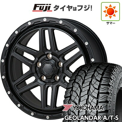 【新品】ヤリスクロス 夏タイヤ ホイール4本セット 205/65R16 ヨコハマ ジオランダー A/T-S G012 RBL モンツァ HI-BLOCK エルデ 7J 16インチ(送料無料)
