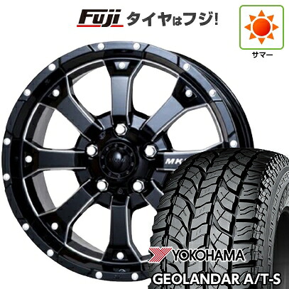 【新品】ヤリスクロス 夏タイヤ ホイール4本セット 205/65R16 ヨコハマ ジオランダー A/T-S G012 RBL トライスター MKW MK-46 M/L+ 7J 16インチ(送料無料)