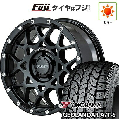 【新品】ヤリスクロス 夏タイヤ ホイール4本セット 205/65R16 ヨコハマ ジオランダー A/T-S G012 RBL RAYS レイズ デイトナ M8 7J 16インチ(送料無料)
