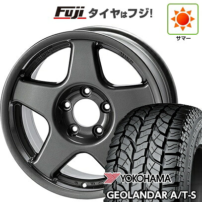 【新品】ヤリスクロス 夏タイヤ ホイール4本セット 205/65R16 ヨコハマ ジオランダー A/T-S G012 RBL フォーバイフォーエンジニア ブラッドレー V 7J 16インチ(送料無料)