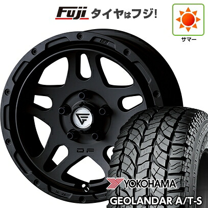 【新品】ヤリスクロス 夏タイヤ ホイール4本セット 205/65R16 ヨコハマ ジオランダー A/T-S G012 RBL デルタフォース オーバーランダー 7J 16インチ(送料無料)