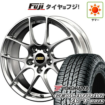 【新品国産車用5穴114.3】 夏タイヤ ホイール4本セット 225/60R17 ヨコハマ ジオランダー A/T G015 OWL/RBL BBS JAPAN RF 7.5J 17インチ(送料無料)|フジコーポレーション