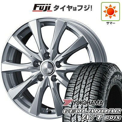 【新品国産車用5穴114.3】 夏タイヤ ホイール4本セット 225/65R17 ヨコハマ ジオランダー A/T G015 OWL/RBL WEDS ウェッズ ジョーカー スピリッツ 7J 17インチ(送料無料)｜フジコーポレーション