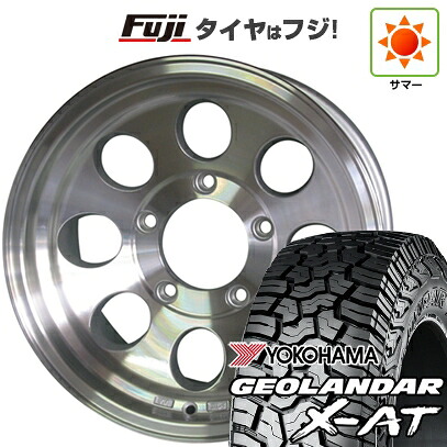【新品】ランクル70(GDJ76W) 夏タイヤ ホイール4本セット 265/70R16 116 T XL ヨコハマ ジオランダー X-AT G016 RBL WEDS ウェッズ ジムライン タイプ2 8J 16インチ(送料無料)|フジコーポレーション