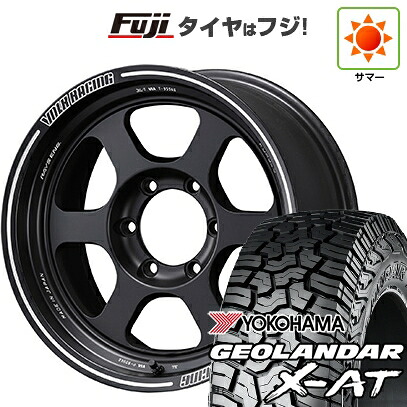 【新品】ランクル70(GDJ76W) 夏タイヤ ホイール4本セット 265/70R16 116 T XL ヨコハマ ジオランダー X-AT G016 RBL RAYS レイズ ボルクレーシング TE37XT 8J 16インチ(送料無料)｜フジコーポレーション