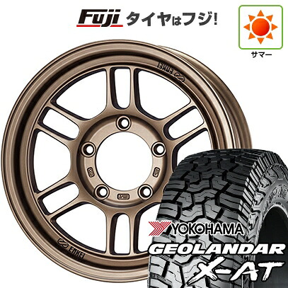 【新品】デリカD5 夏タイヤ ホイール4本セット 245/70R16 ヨコハマ ジオランダー X-AT G016 RBL ENKEI エンケイ ALLROAD RPT1 7J 16インチ(送料無料)