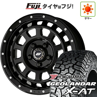 【新品】デリカD5 夏タイヤ ホイール4本セット 235/70R16 ヨコハマ ジオランダー X-AT G016 RBL WORK ワーク クラッグ ティーグラビック MC+ 7J 16インチ(送料無料)｜フジコーポレーション