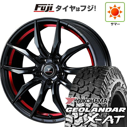 【新品国産車用5穴114.3】 夏タイヤ ホイール4本セット 235/60R18 ヨコハマ ジオランダー X-AT G016 OWL WEDS ウェッズ ノヴァリス ローグ VF 7J 18インチ(送料無料)｜フジコーポレーション