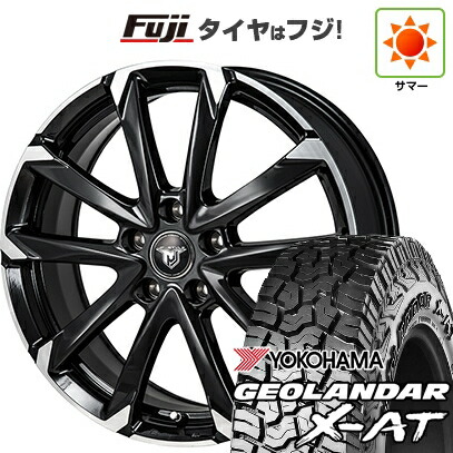 【新品国産車用5穴114.3】 夏タイヤ ホイール4本セット 235/60R18 ヨコハマ ジオランダー X-AT G016 OWL モンツァ JPスタイル MJ-V 7.5J 18インチ(送料無料)