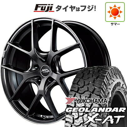 【新品国産車用5穴114.3】 夏タイヤ ホイール4本セット 225/65R17 ヨコハマ ジオランダー X-AT G016 OWL MID WHEELS MID EXCLUSIVE 025F 7J 17インチ(送料無料)
