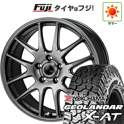 【新品国産車用5穴114.3】 夏タイヤ ホイール4本セット 235/60R18 ヨコハマ ジオランダー X-AT G016 OWL モンツァ ZACK JP-205 7.5J 18インチ(送料無料)｜フジコーポレーション