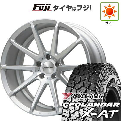 【新品国産車用5穴114.3】 夏タイヤ ホイール4本セット 235/60R18 ヨコハマ ジオランダー X-AT G016 OWL MLJ ハイペリオン CVX 8J 18インチ(送料無料)｜フジコーポレーション