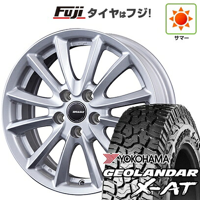 【新品国産車用5穴114.3】 夏タイヤ ホイール4本セット 235/60R18 ヨコハマ ジオランダー X-AT G016 OWL コーセイ クレイシズ VS6 7J 18インチ(送料無料)｜フジコーポレーション
