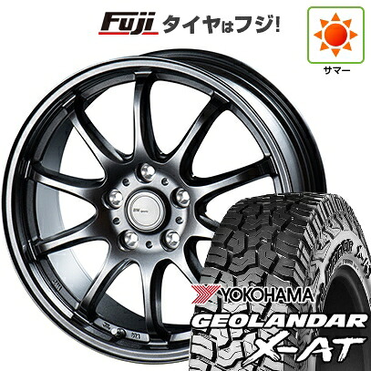 【新品国産車用5穴114.3】 夏タイヤ ホイール4本セット 235/60R18 ヨコハマ ジオランダー X-AT G016 OWL ビッグウエイ BWスポーツ ZT10 7.5J 18インチ(送料無料)