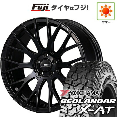【新品国産車用5穴114.3】 夏タイヤ ホイール4本セット 235/60R18 ヨコハマ ジオランダー X-AT G016 OWL SSR ライナー M10モノブロック 7.5J 18インチ(送料無料)｜フジコーポレーション