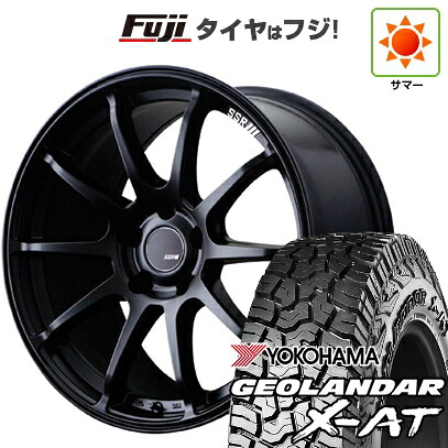 【新品国産車用5穴114.3】 夏タイヤ ホイール4本セット 235/60R18 ヨコハマ ジオランダー X-AT G016 OWL SSR GT GTV02 7.5J 18インチ(送料無料)
