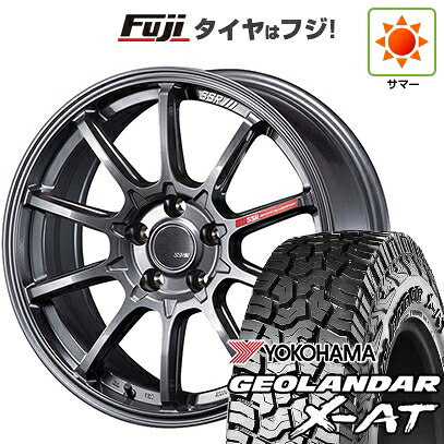【新品国産車用5穴114.3】 夏タイヤ ホイール4本セット 235/60R18 ヨコハマ ジオランダー X-AT G016 OWL SSR GT GTV05 7.5J 18インチ(送料無料)