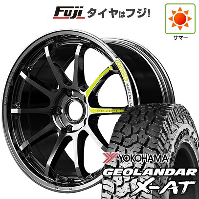 【新品国産車用5穴114.3】 夏タイヤ ホイール4本セット 235/60R18 ヨコハマ ジオランダー X-AT G016 OWL RAYS レイズ グラムライツ 57NR LIMITED 7.5J 18インチ(送料無料)