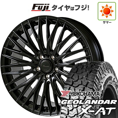 【新品国産車用5穴114.3】 夏タイヤ ホイール4本セット 235/60R18 ヨコハマ ジオランダー X-AT G016 OWL モンツァ ワーウィック クライヴァー 7.5J 18インチ(送料無料)|フジコーポレーション