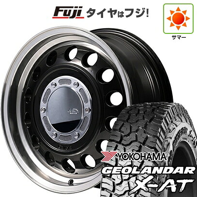 【新品】デリカD5 夏タイヤ ホイール4本セット 235/70R16 ヨコハマ ジオランダー X-AT G016 OWL MID WHEELS ガルシア シスコ タイプ2 6.5J 16インチ(送料無料)