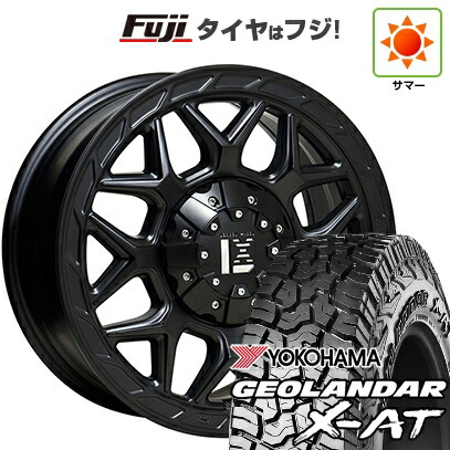 【新品】デリカD5 夏タイヤ ホイール4本セット 235/70R16 ヨコハマ ジオランダー X-AT G016 OWL オフビート レクセル インフェルノ 7J 16インチ(送料無料)